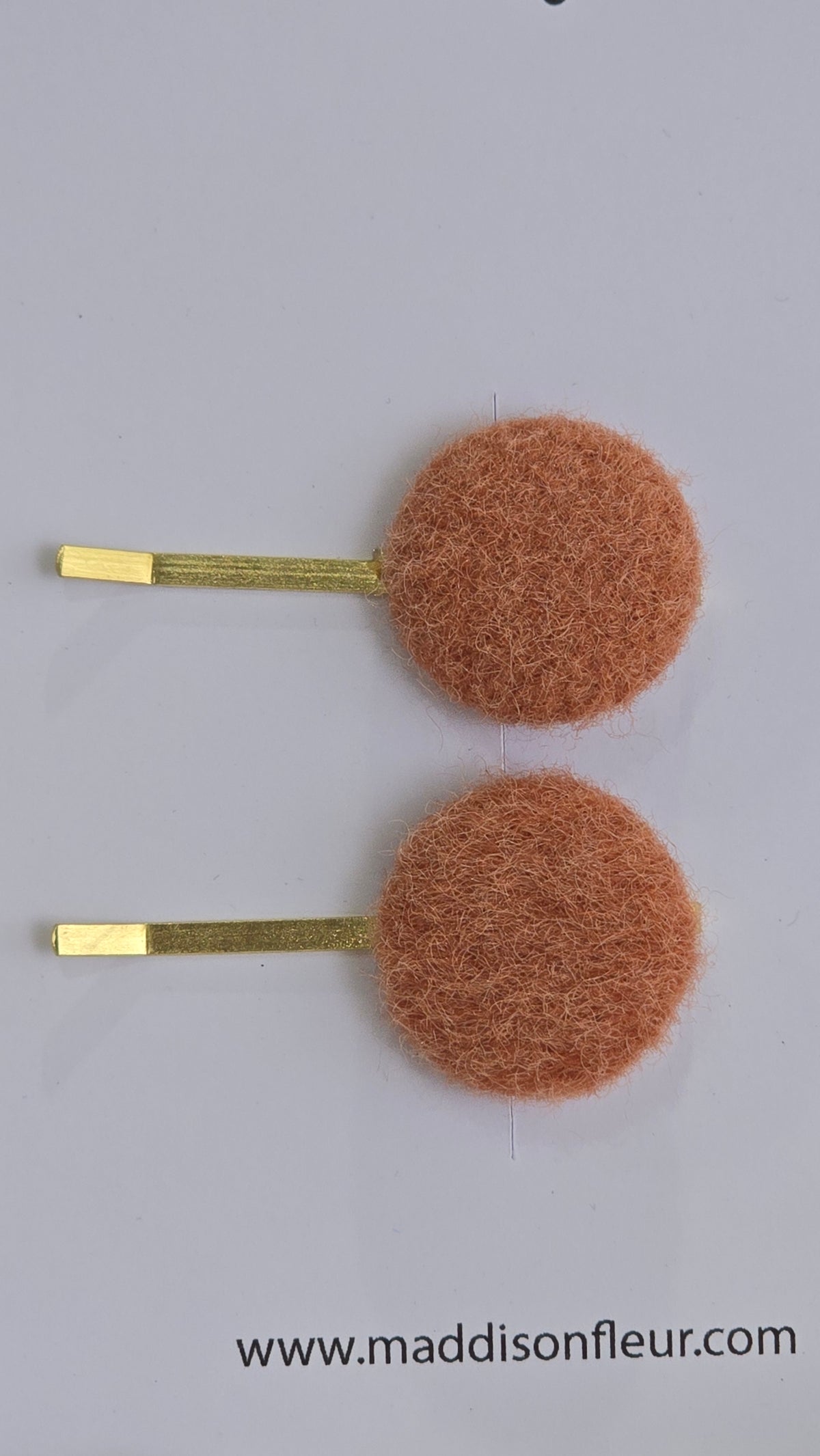 Rust Hattie Clips - Maddison Fleur Clips