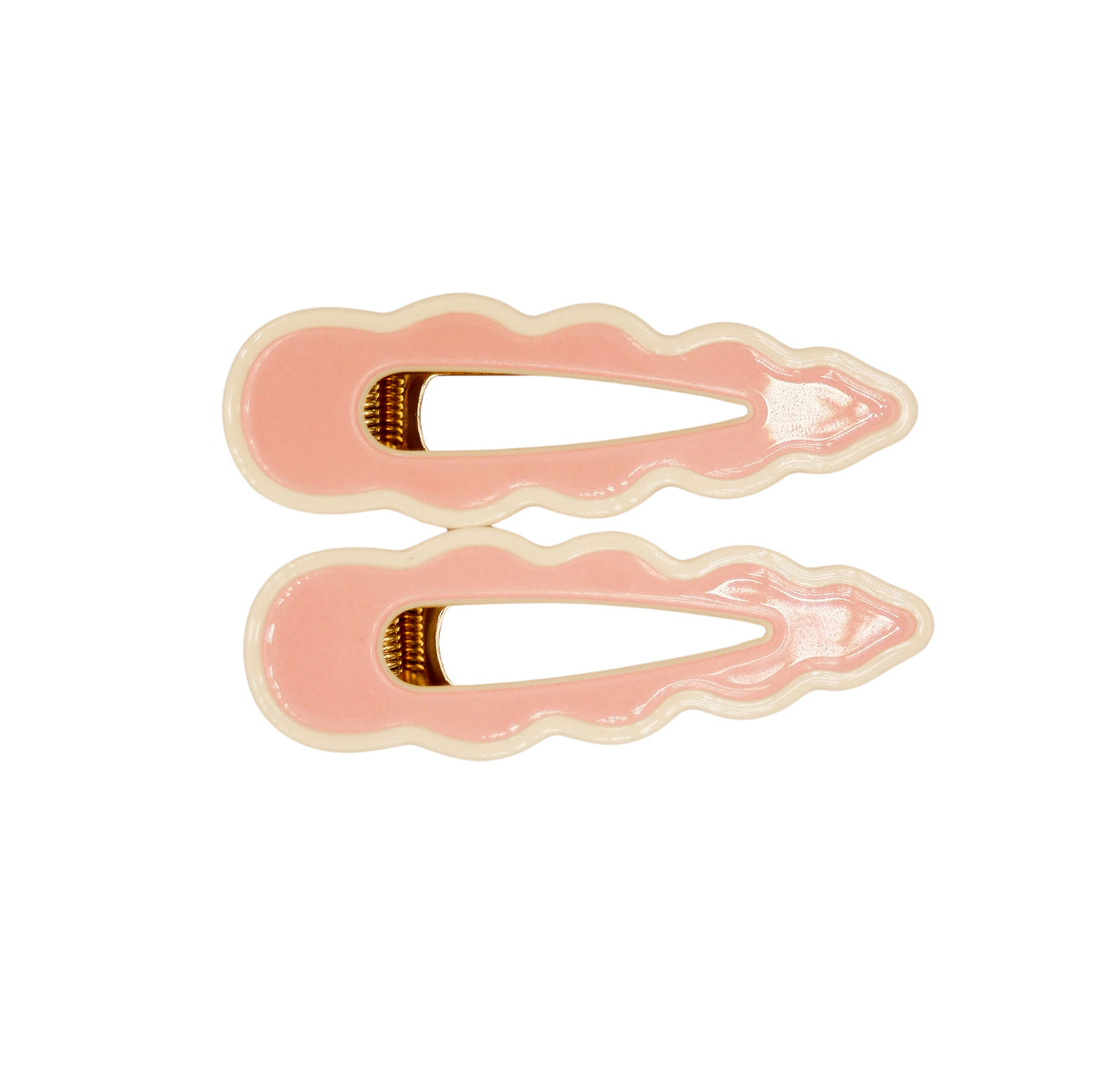 Cassia Clips - Peach