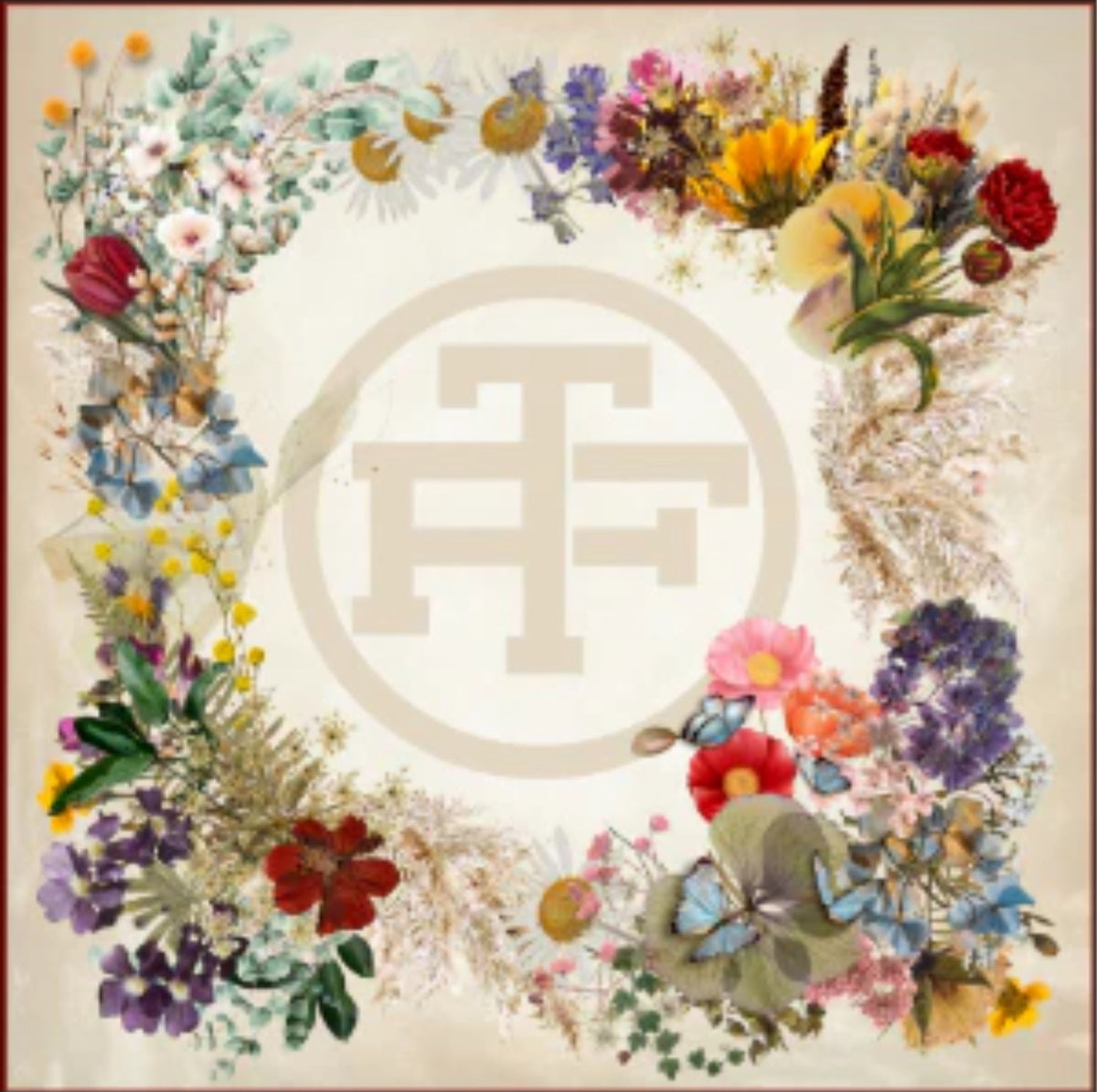 Greta Florals - Scarf