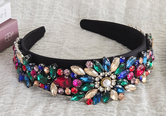 Embellished Flower Headband