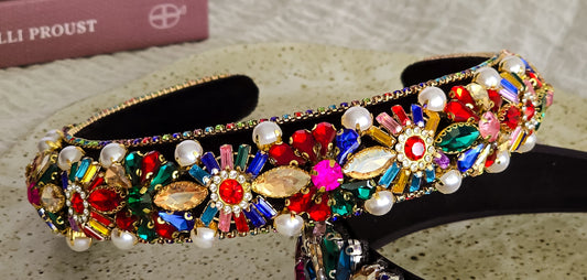Embellished Pearl Headband