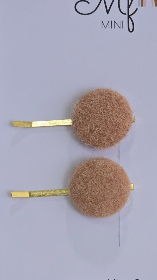 Pink Hattie Clips - Maddison Fleur Clips