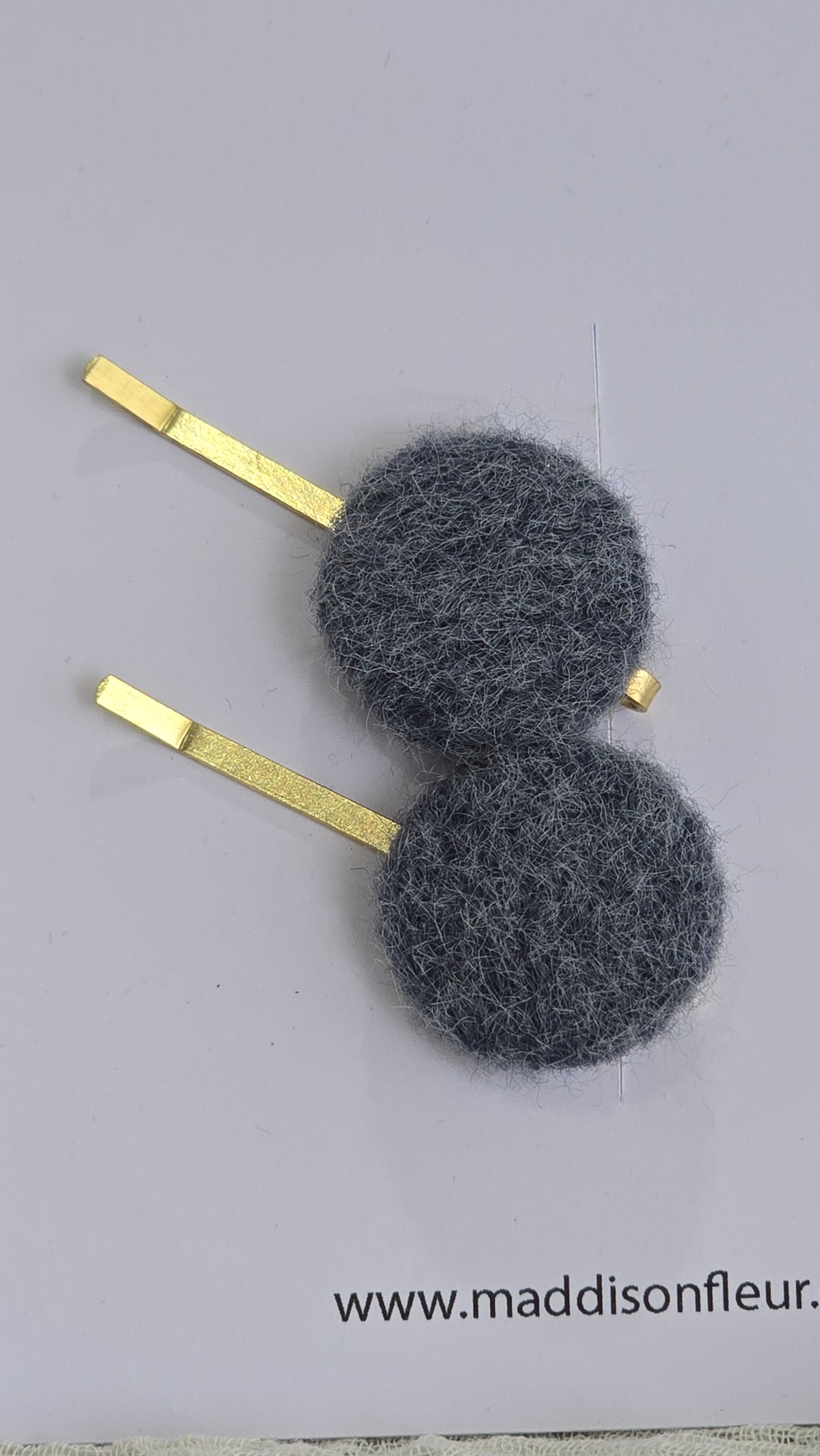 Blue Hattie Clips - Maddison Fleur Clips