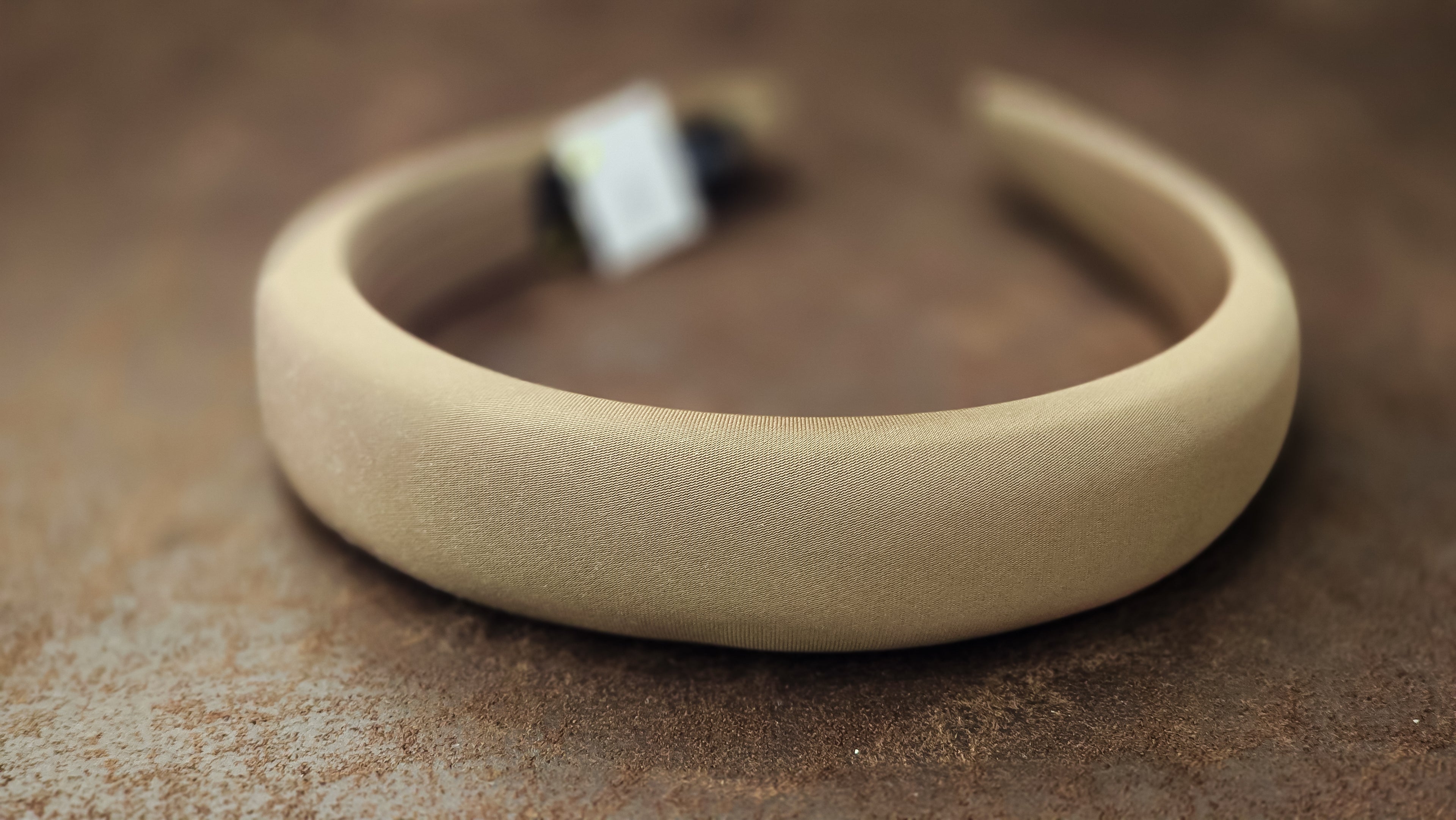 Latte Satin Headband