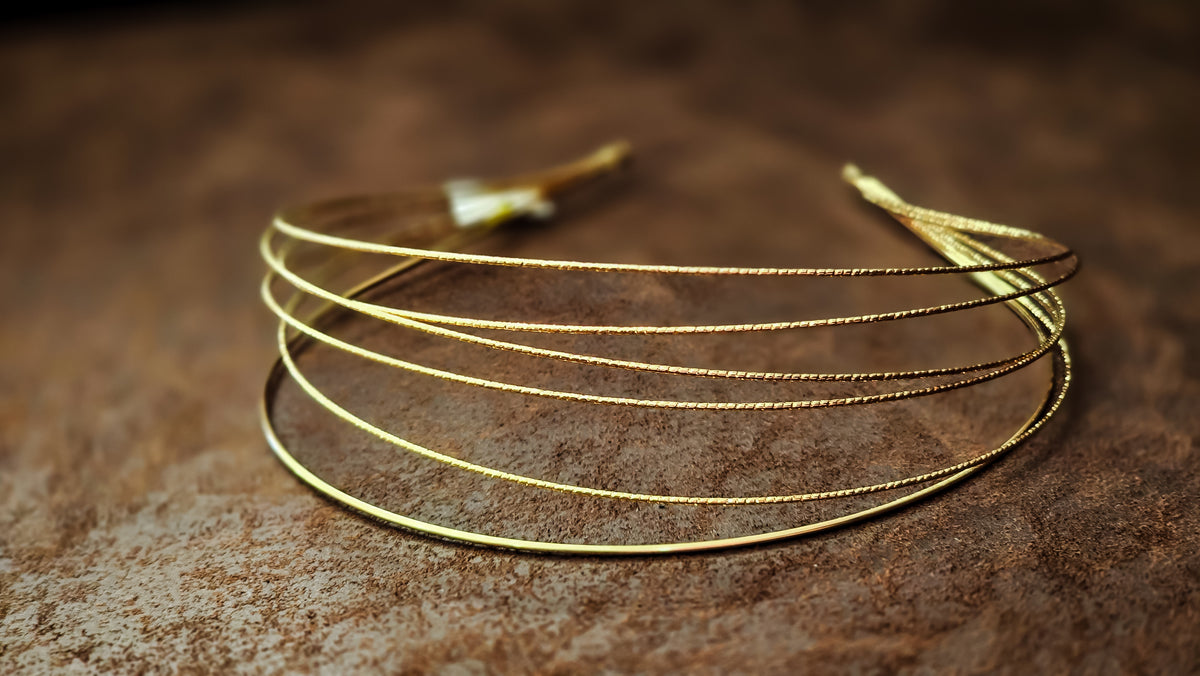 Minimalist Gold Headband