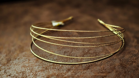 Minimalist Gold Headband