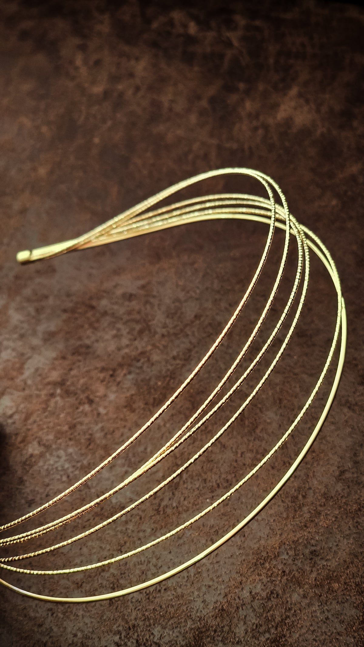 Minimalist Gold Headband