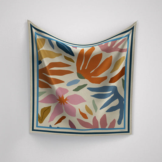 Autumn Blossoms - Panache Heritage Scarf