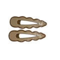 Cassia Clips - Beige