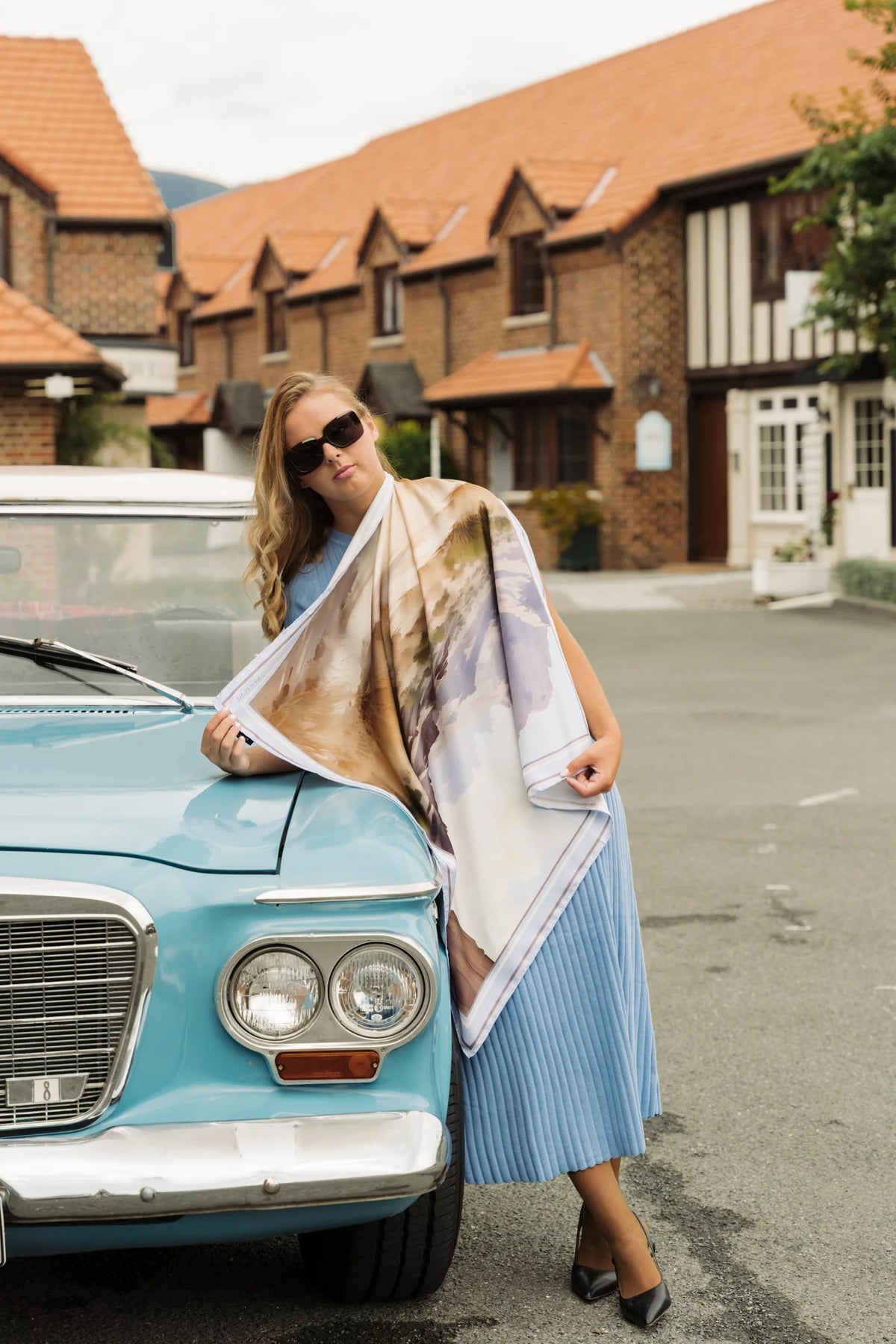 A Desert Scene - Panache Heritage Scarf