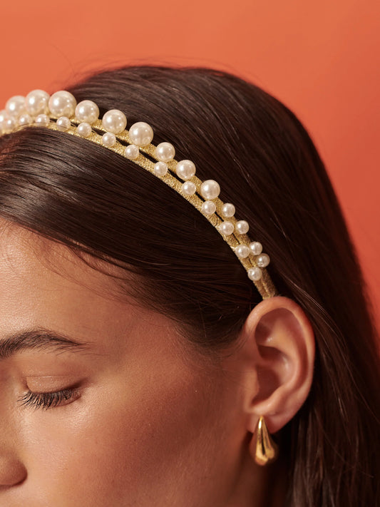 Diva Pearl Headband