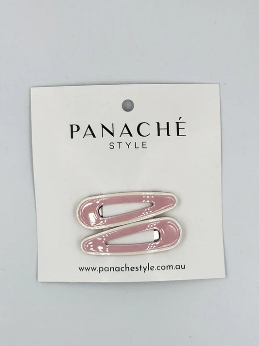 Freya Snap Clips - Pink