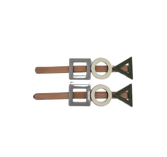 Geometrical Slides - Tan & Sage