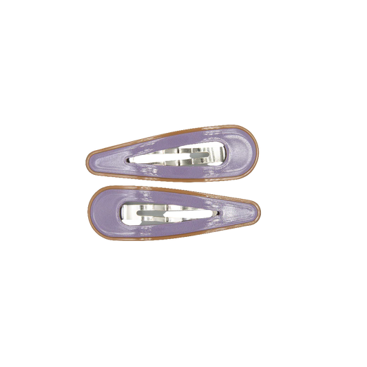Georgina Snap Clips - Lilac