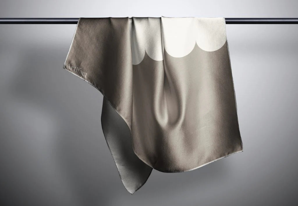 Ivory Mushroom - Scarf