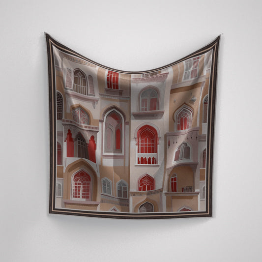 A Moroccan Tale - Panache Heritage Scarf