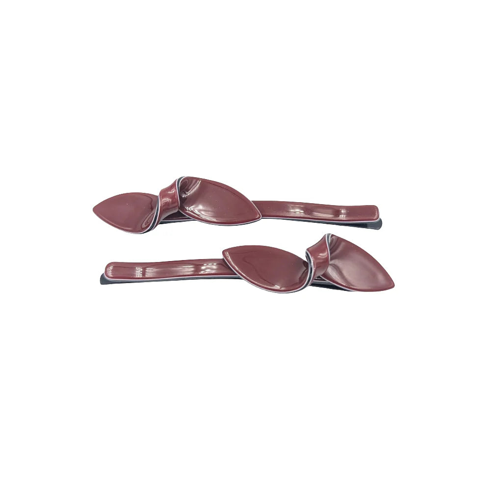 Olivia Slides - Burgandy