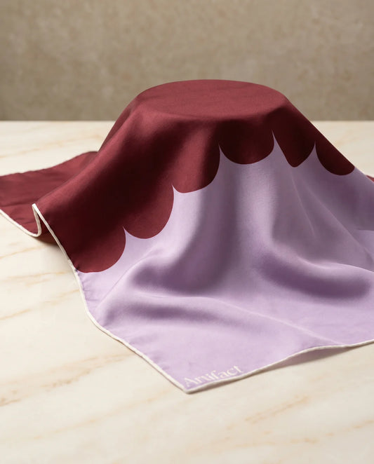 Oxblood Lilac - Scarf
