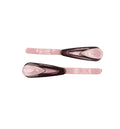 Poppy Slides - Pink & Burgandy