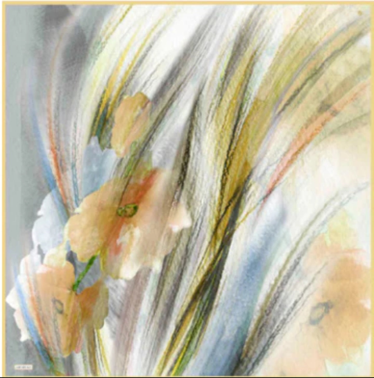 Painted Flax - Scarf