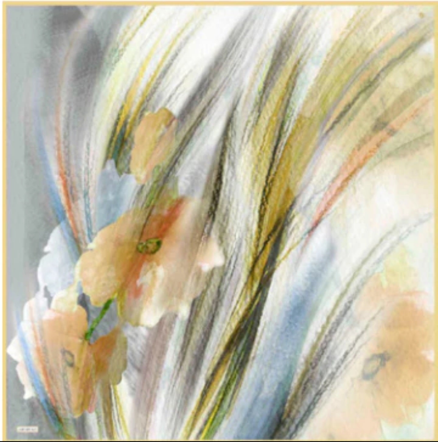 Painted Flax - Scarf