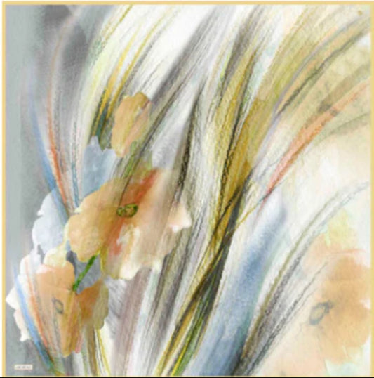 Painted Flax - Scarf