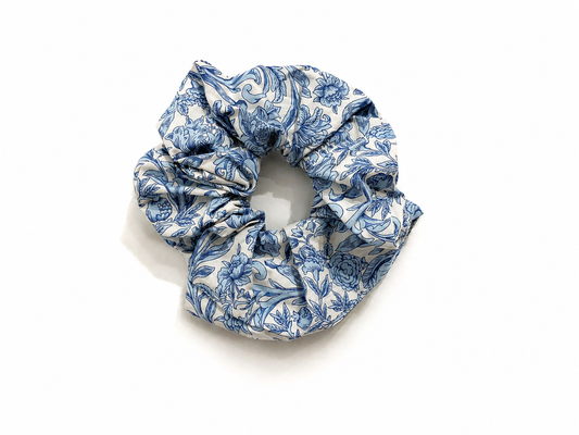 Porcelain Blue - Liberty of London Scrunchie