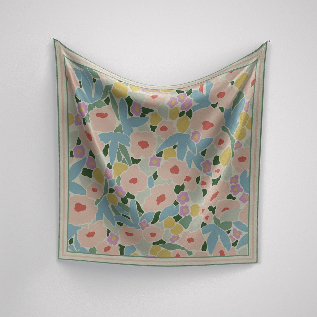 Spring Blossoms - Panache Heritage Scarf