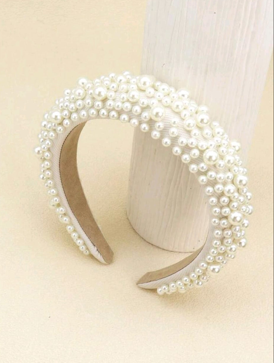 Large Pearl Headband