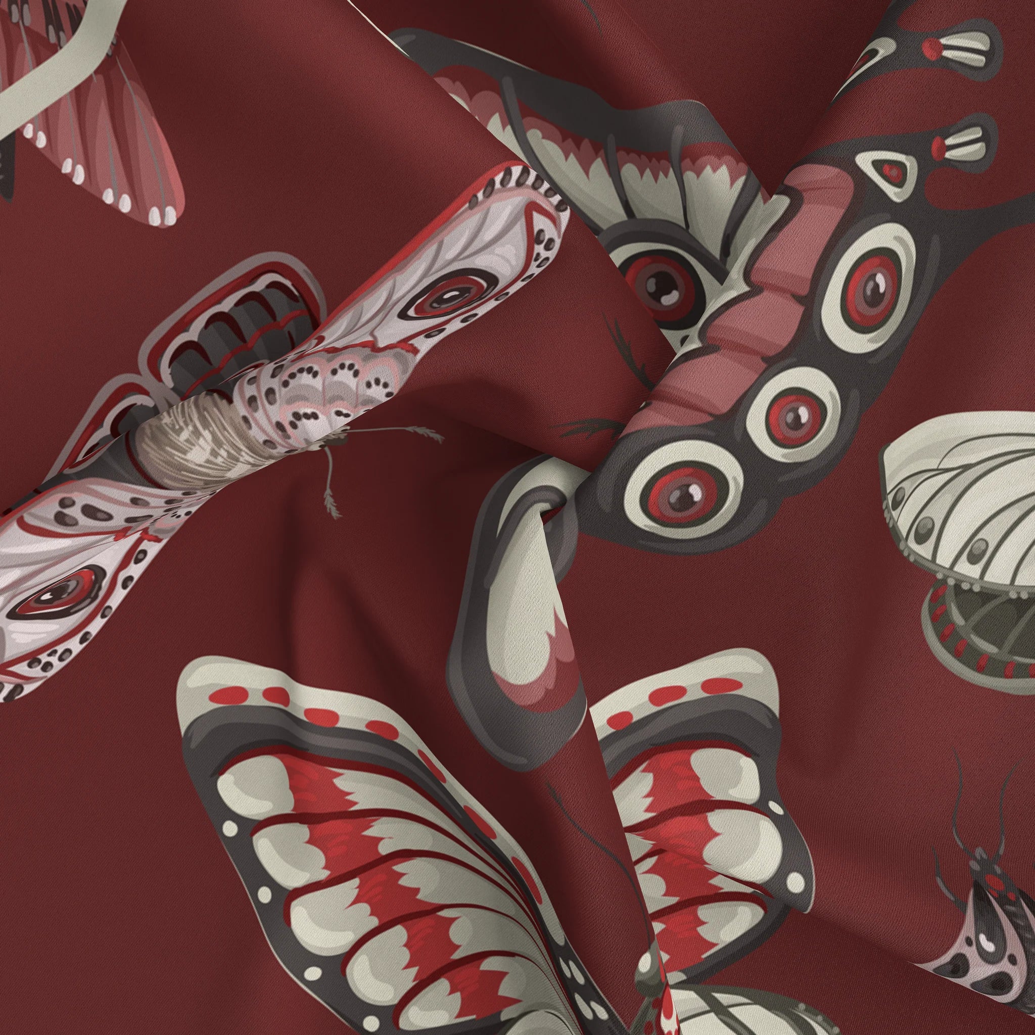Whimsical Wings - Panache Heritage Scarf
