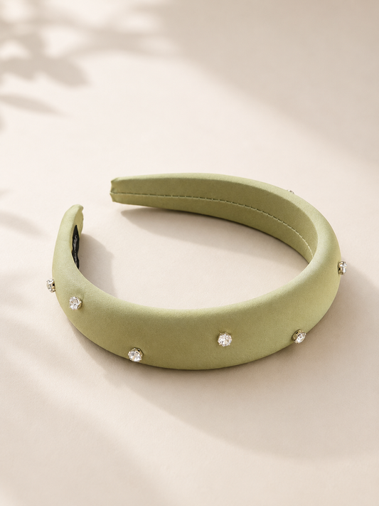Sage Crystal Headband