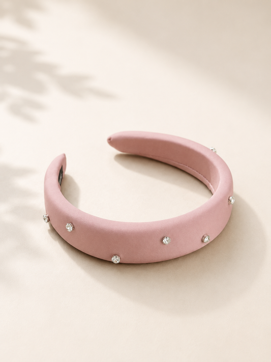 Blush Crystal Headband