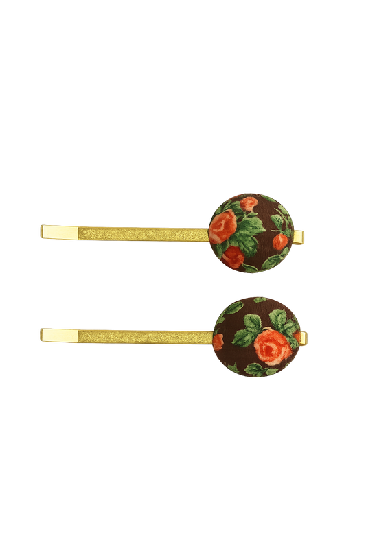 Brown Rosie Clips - Maddison Fleur Clips